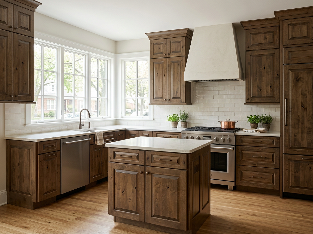 Design inspiration kitchen with Charleston Driftwood cabinets