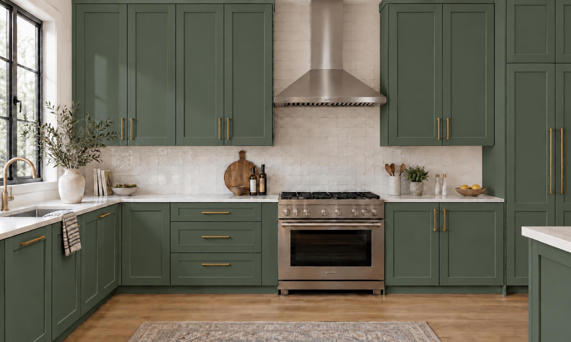 Design inspiration kitchen with Liberty Shaker Pine cabinets